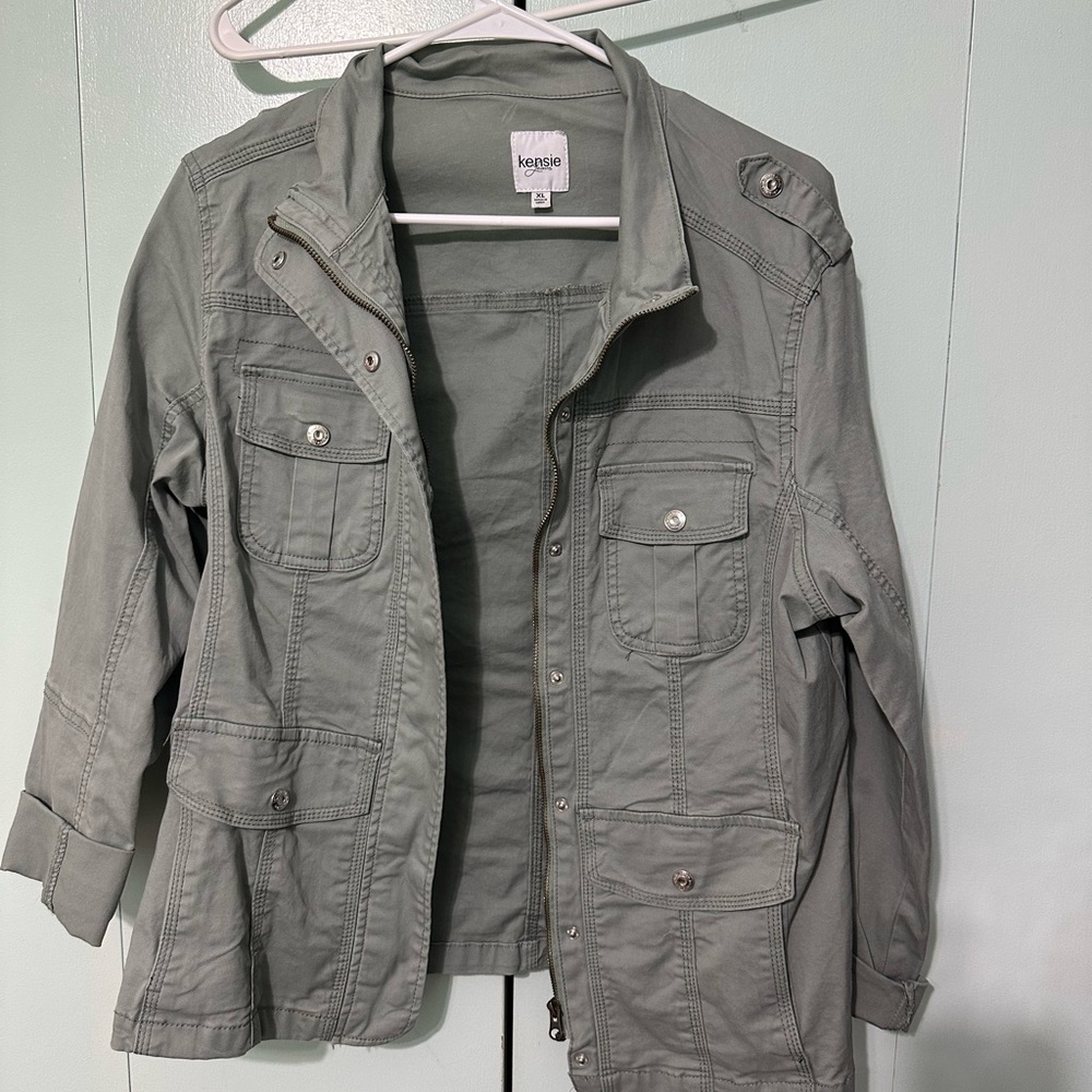 Kensie Light Gray Jacket